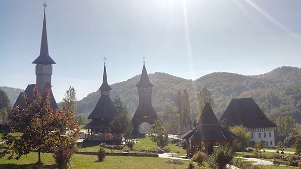 Barsana Monastery Maramures Romania 