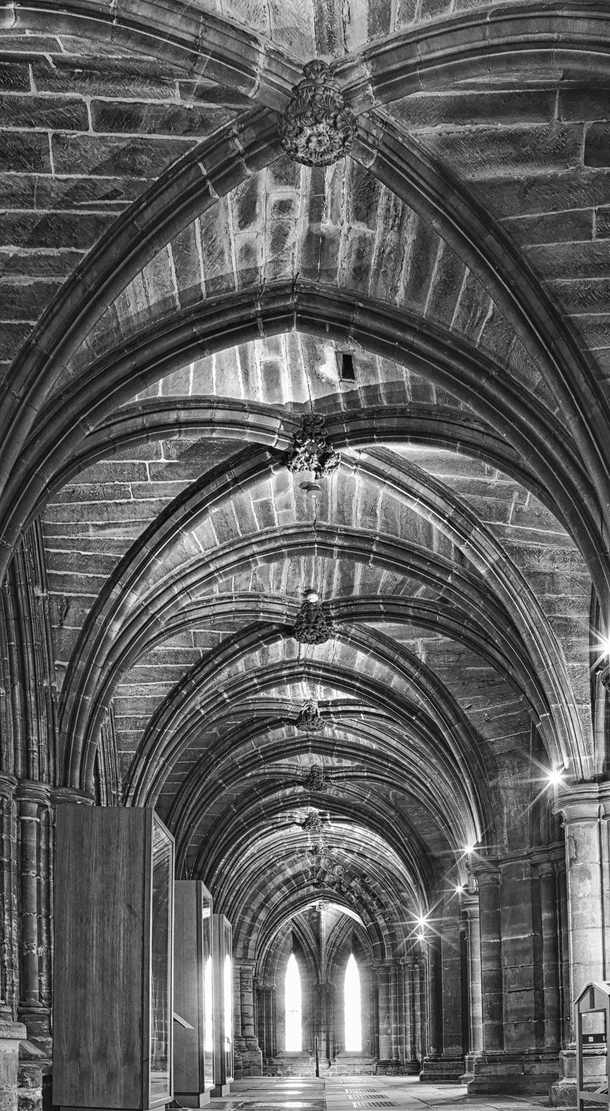Basement of Glasgow Cathedral Scotland 
