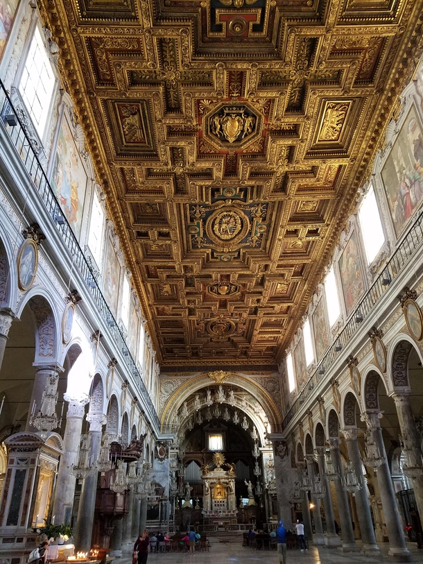 Basilica di Santa Maria in Ara Coeli in Rome finished in  