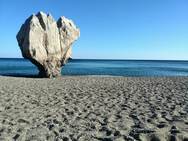 Beach day Crete Greece 