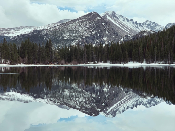 Bear Lake Rocky Mountain National Park CO USA 