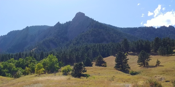 Beautiful day for a hike Boulder CO USA 