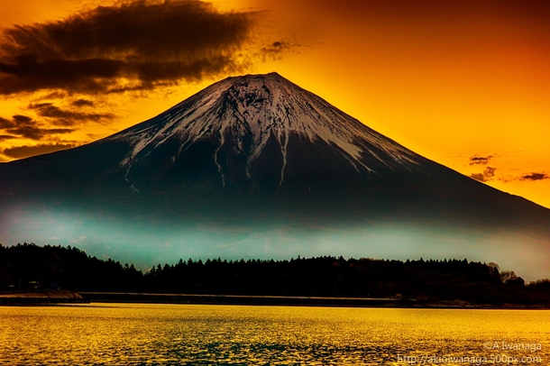 Beautiful MtFuji landscape  Japan  by Akio Iwanaga