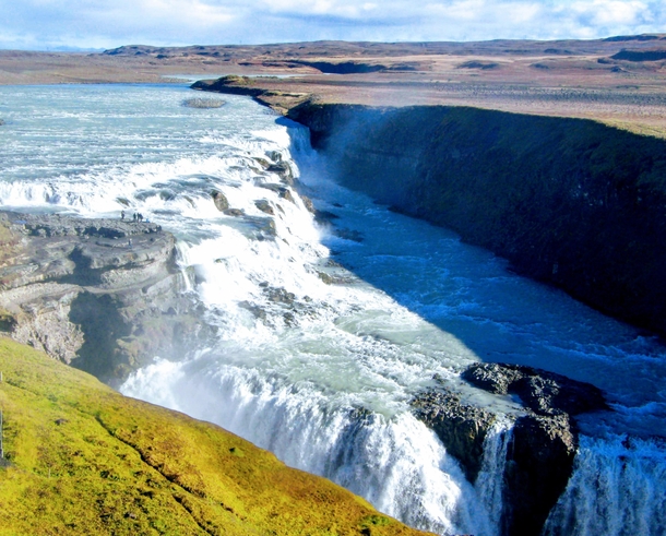 Because following a trend is fun and because I love Iceland my picture of gullfoss waterfall Iceland  x Hope you like it Im not a photographer to make things clear just a photograph lover who sometimes shoots pictures on vacation 