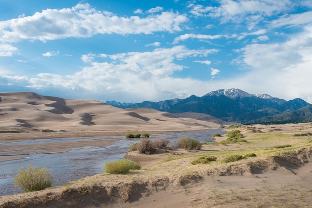 Been travelling all of North America The Great Sand Dunes stands out as truly unique  OC - Robert Israel King
