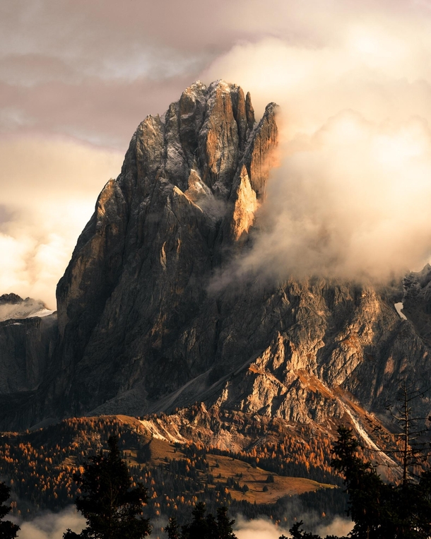 Behemoth of rock Dolomites Italy  IG wilhelmgisow