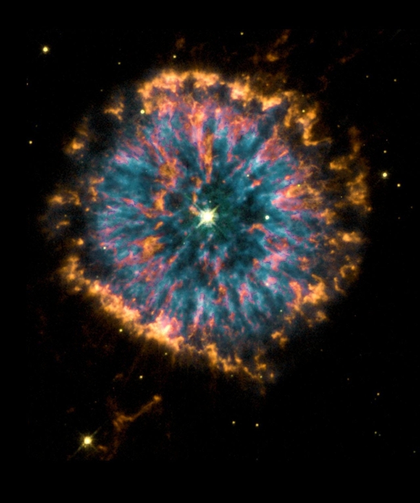 Believe It Or Not This Is The Dandelion Puffball Nebula NGC  It Is A Planetary Nebula In The Constellation Aquila