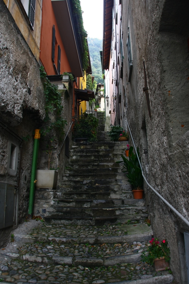 Bergamo Italy Staircase