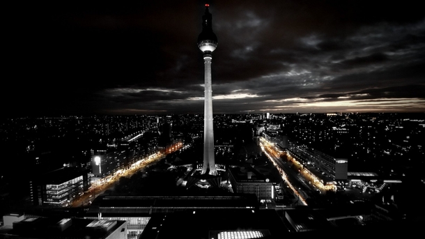 Berlin at night 