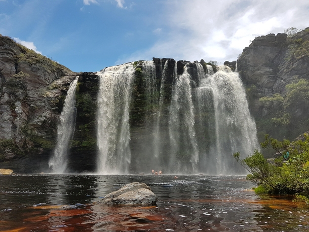 Bicame Waterfall - Lapinha da Serra MG - Brazil   