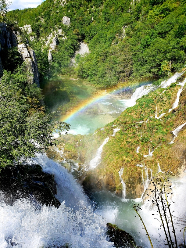 Big Falls Plitvice Lakes Croatia 