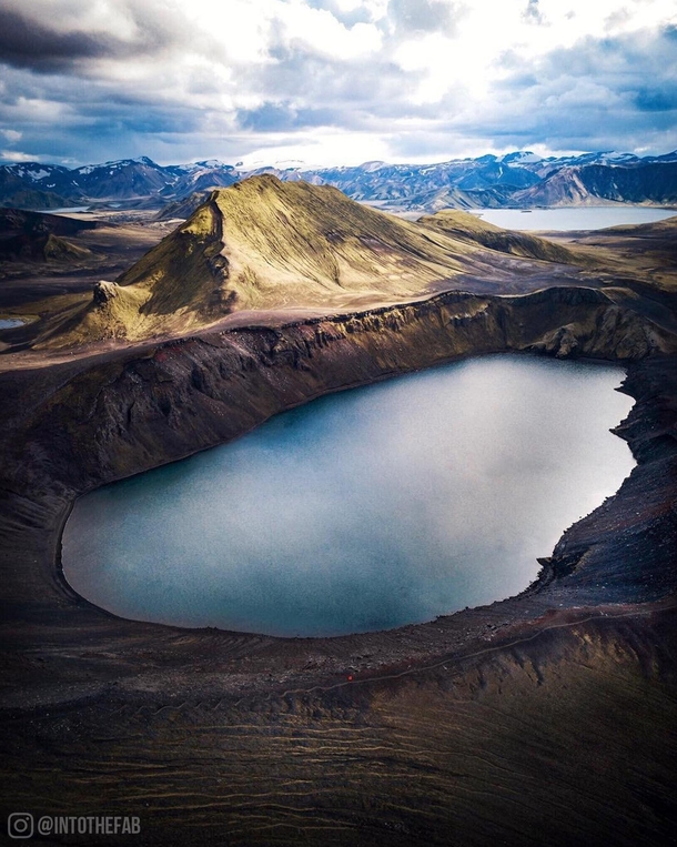 Big Water Crater Iceland  - Instagram intothefab