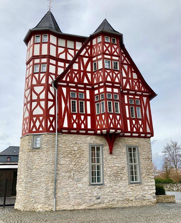 Bischofliches Haus Old Vicariate - Limburg Germany - Timber-Framed Bishops House built in the th century