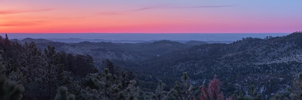 Black Hills amp Great Plains at Sunrise 