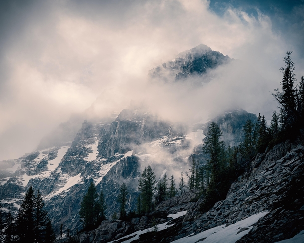 Black Peak in the North Cascade National Park 