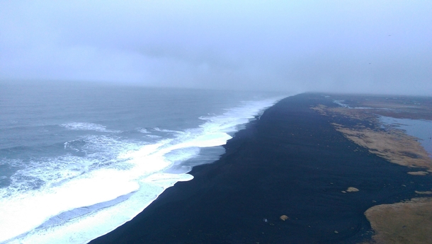 Black sand beach near Vik Iceland 