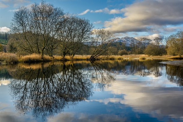 Black Water Loch Lomond and The Trossachs National Park Scotland 