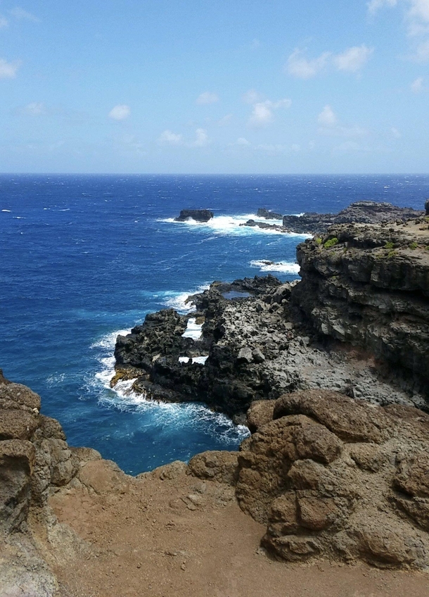 Blissful day on the coast of Maui Hawaii 
