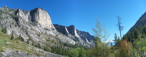 Blodgett Canyon in the Bitterroot National Forest in Montana 