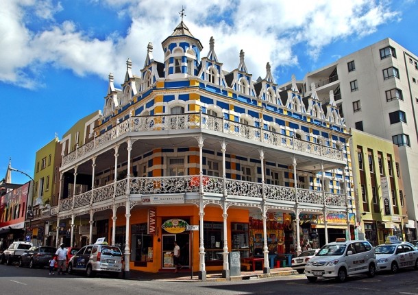 Blue Lodge Long Street Cape Town - interesting example of late-Victorian architecture in South Africa 