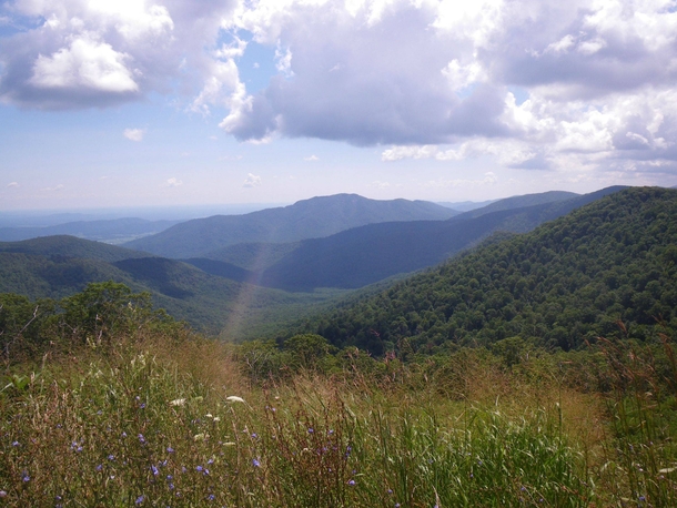 Blue Ridge Mountains of Virginia 