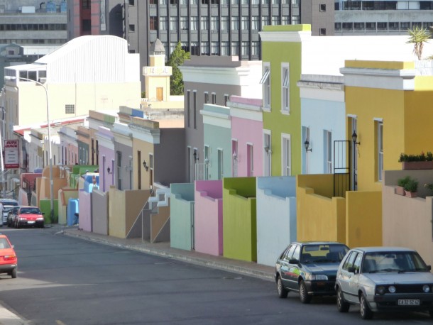 Bo Kaap neighbourhood of Cape Town South Africa 