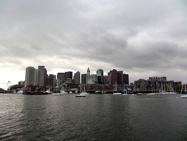Boston from the inner harbor ferry 