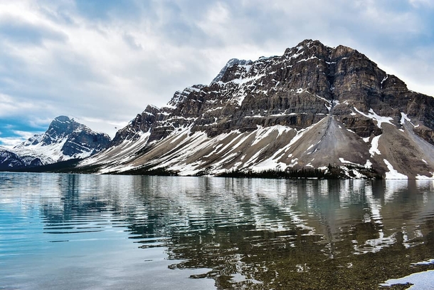 Bow Lake in Alberta One of many stops along one of the most scenic stretches of road on Earth 