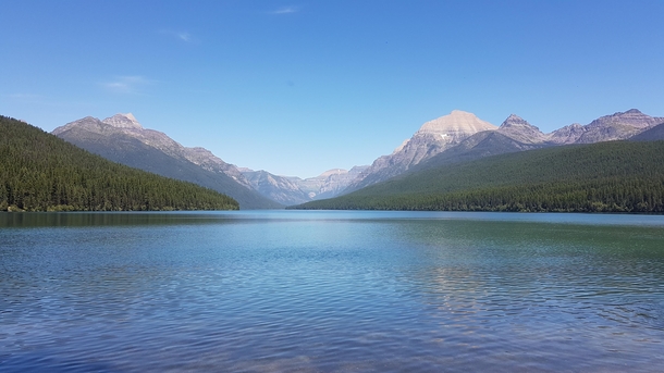 Bowman Lake Glacier National Park 