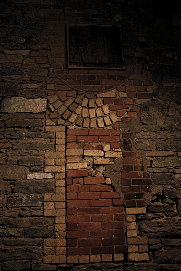 Bricks  Came across this interesting brick pattern while looking around this old mill in Carleton Place Ontario 