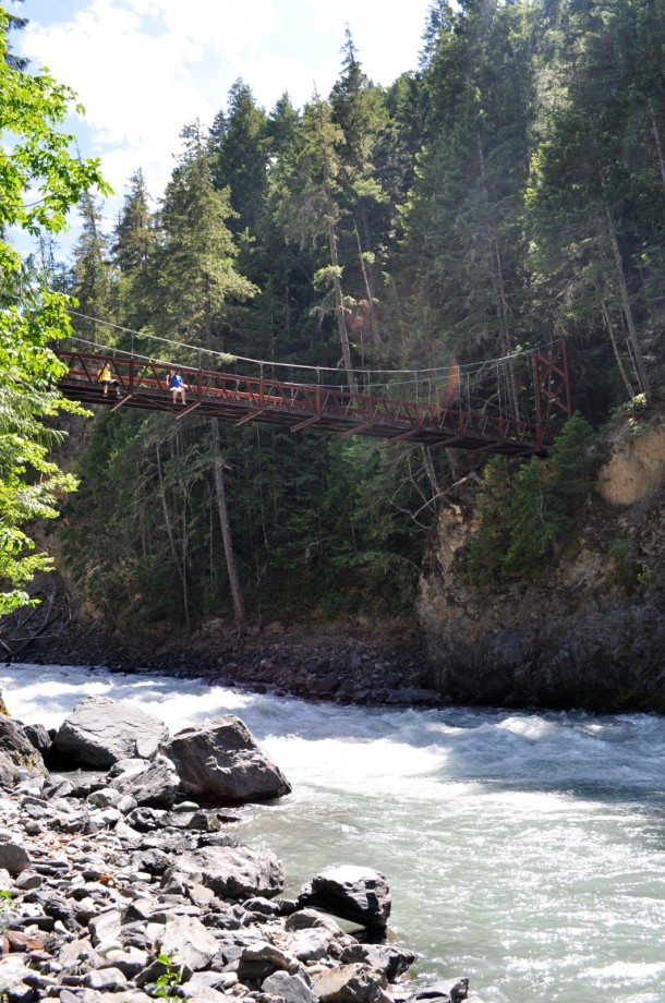 Bridge over the Elwa River Olympic National Park Photorator