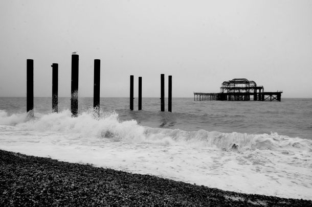 Brightons abandoned Pier 