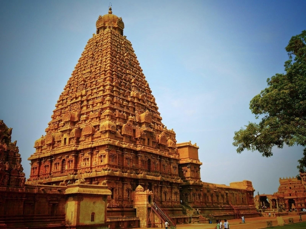 Brihadeshwara Temple in Thanjavur India Constructed thousands of years ago