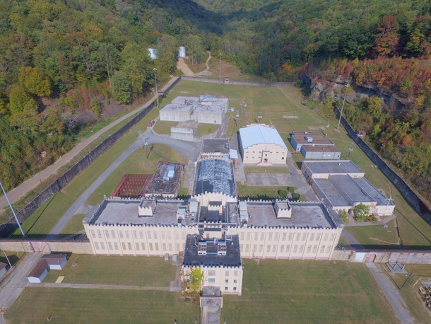 Brushy Mountain State Penitentiary Shortly After The State Closed It Down