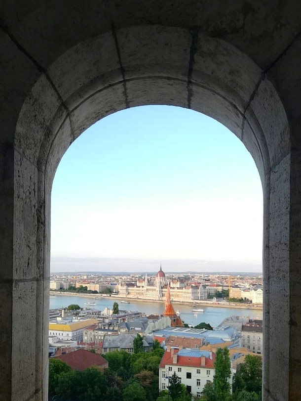 Budapest as seen from Fishermans bastion 