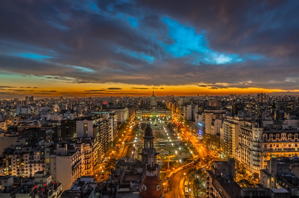 Buenos Aires at Dusk 