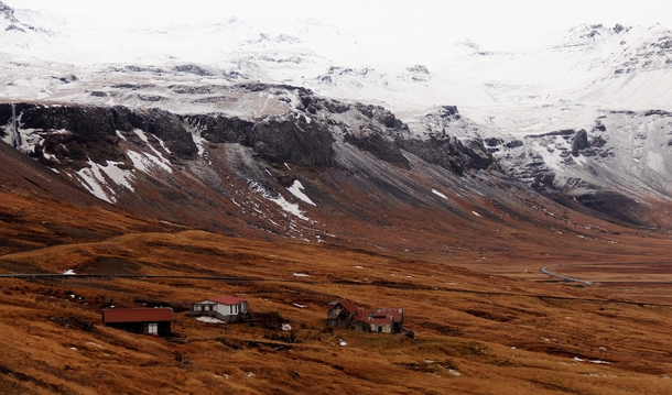 Buildings left to the elements in Iceland