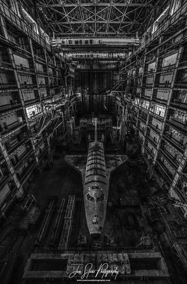 Buran Spacecraft - Baikonur Cosmodrome Oct  Was waiting to complete a second trip but now that will never happen