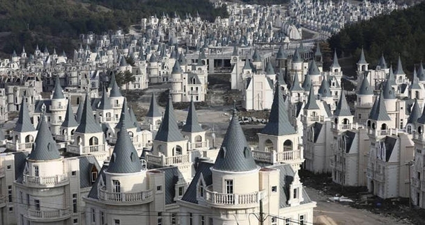 Burj Al Babas Turkeys  million town of abandoned Disney castles