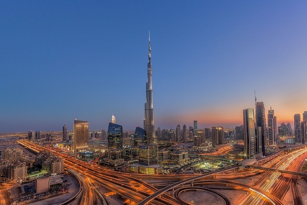 Burj Khalifa in Dubai United Arab Emirates Photographer Rustam Azmi 