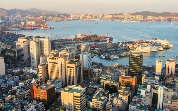 Busan Harbor South Korea 