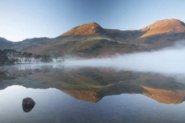 Buttermere in the Lake District England 