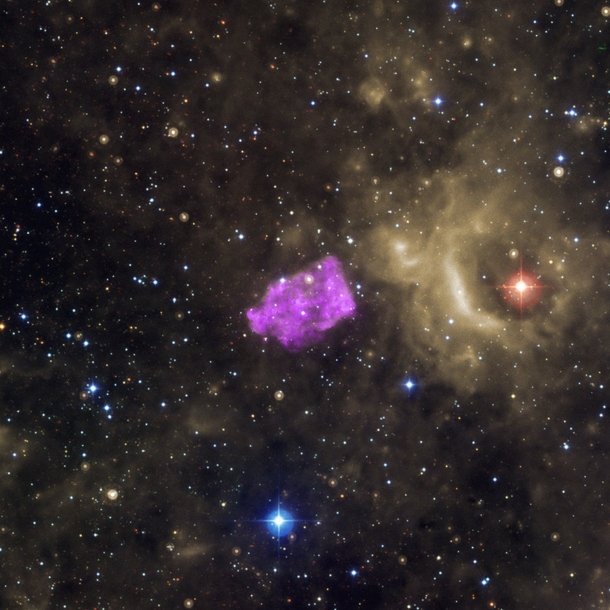 C  An Unusual Galactic Supernova Remnant 