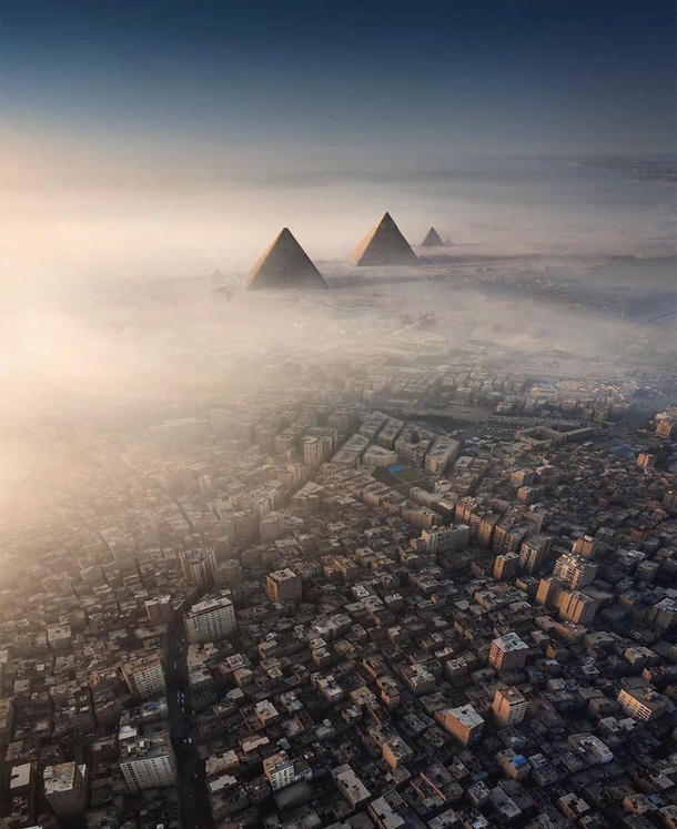 Cairo Egypt from above