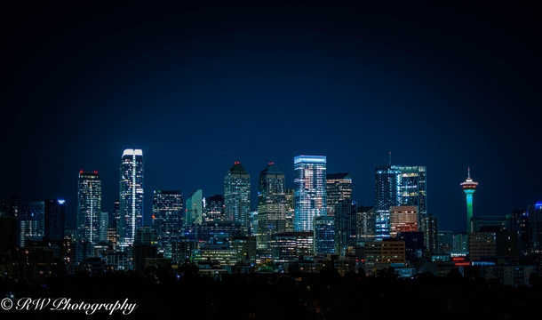 Calgary Canada shot with my Fuji X-E during blue light