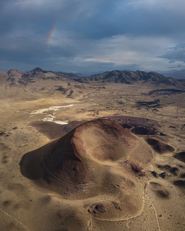 California has incredibly varied landscape including these almost martian looking craters 