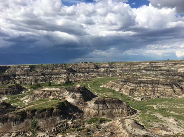 Calm before the storm Horseshoe Canyon AB Canada 
