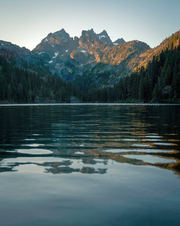 Calm Waters Alpine Lakes Wilderness WA 