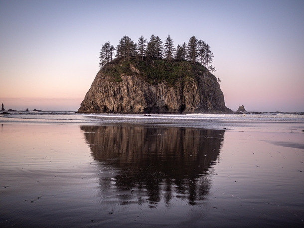 Camped at the beach and got this shot without getting out of my sleeping bag Second beach Olympic National Park WA  Instagram TallCupOfChocolateMilk