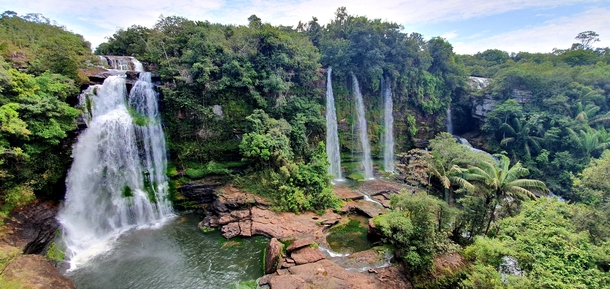 Canoas Waterfalls La Macarena Colombia 